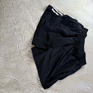 Black Women's Athletic Shorts